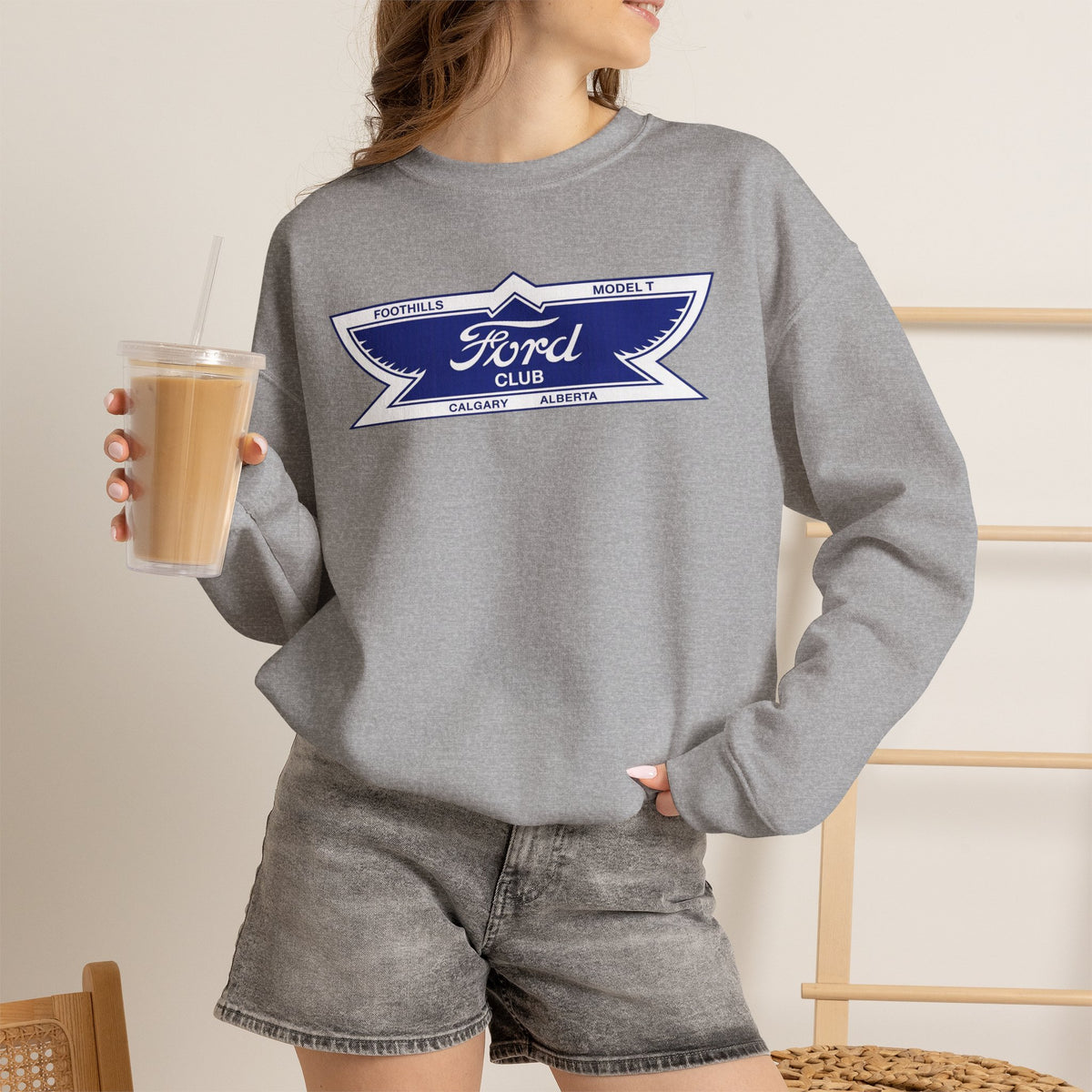 Foothills Model T Club Unisex Heavy Blend™ Crewneck Sweatshirt