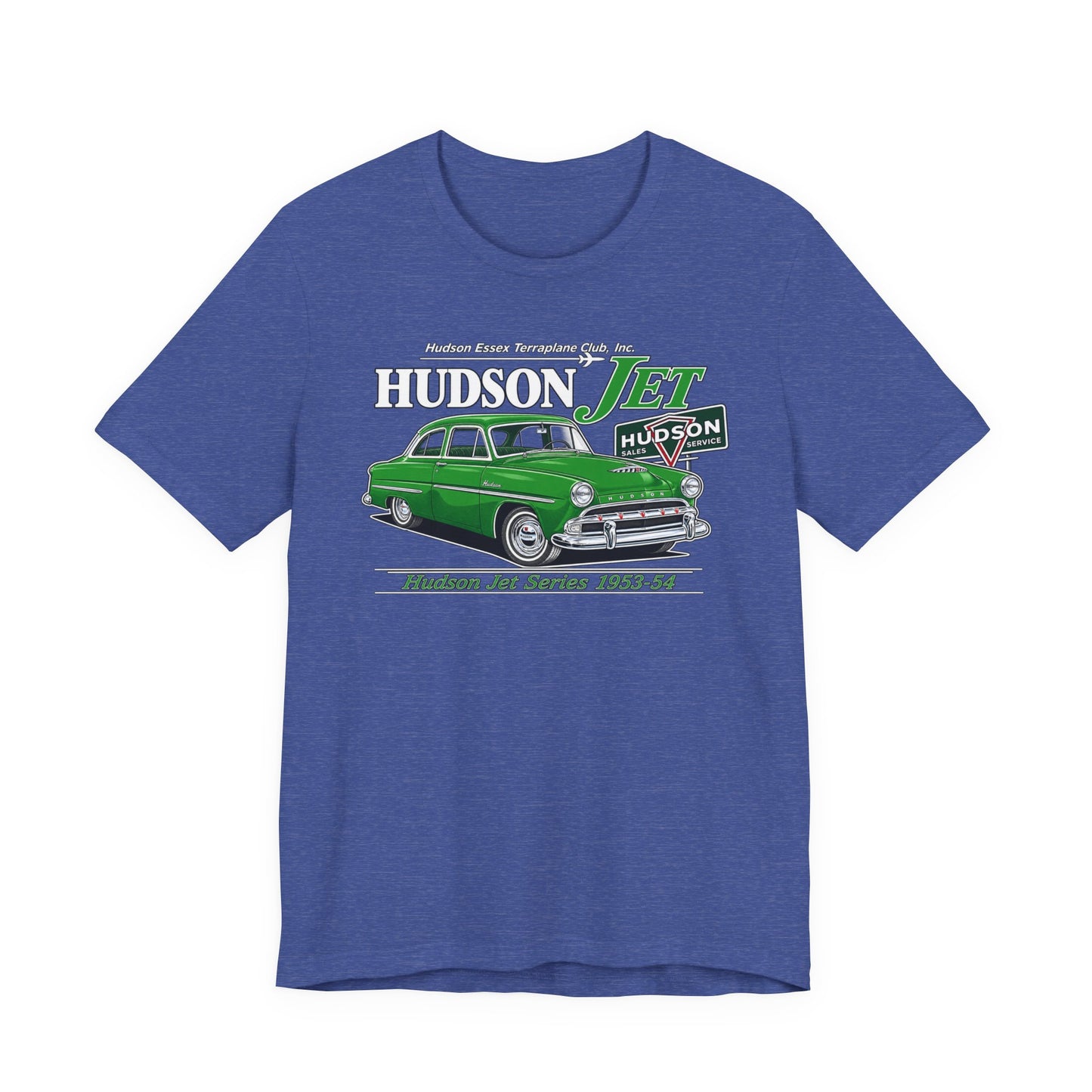Hudson Essex Terraplane Club — Hudson Jet Classic Car T-Shirt  Vintage 1953–54