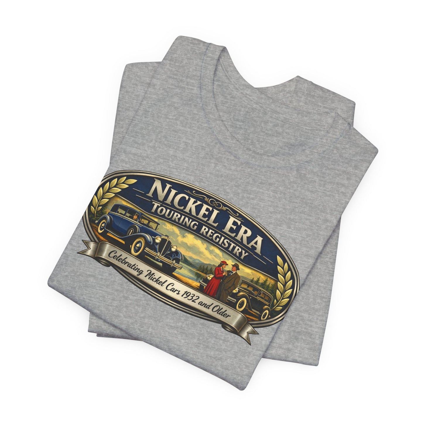 Nickel Era Touring Registry Tee — Celebrating Model Cars 1932 and Older