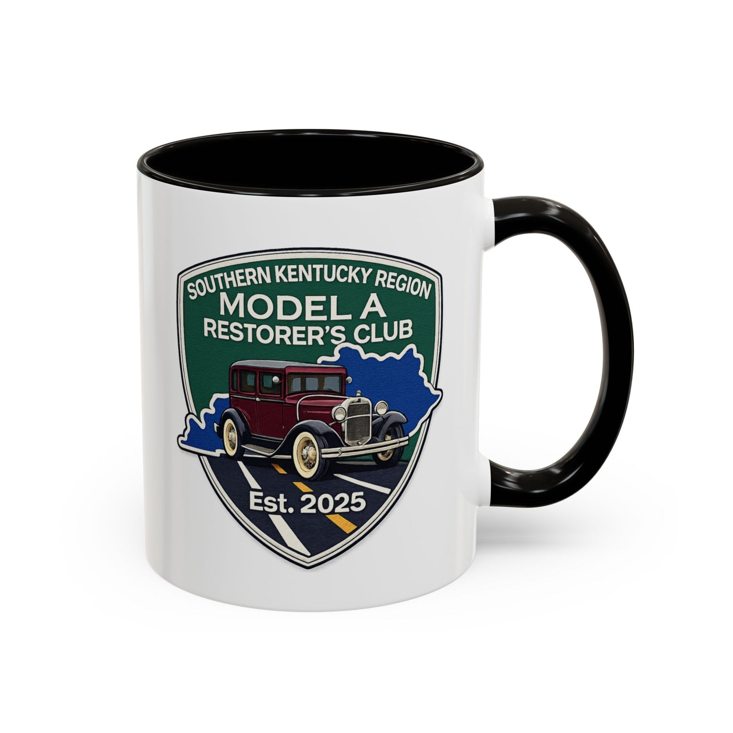Southern Kentucky Region Model A Restorer's Club Club Mug — Southern Kentucky Region Est. 2025 (11oz/15oz)