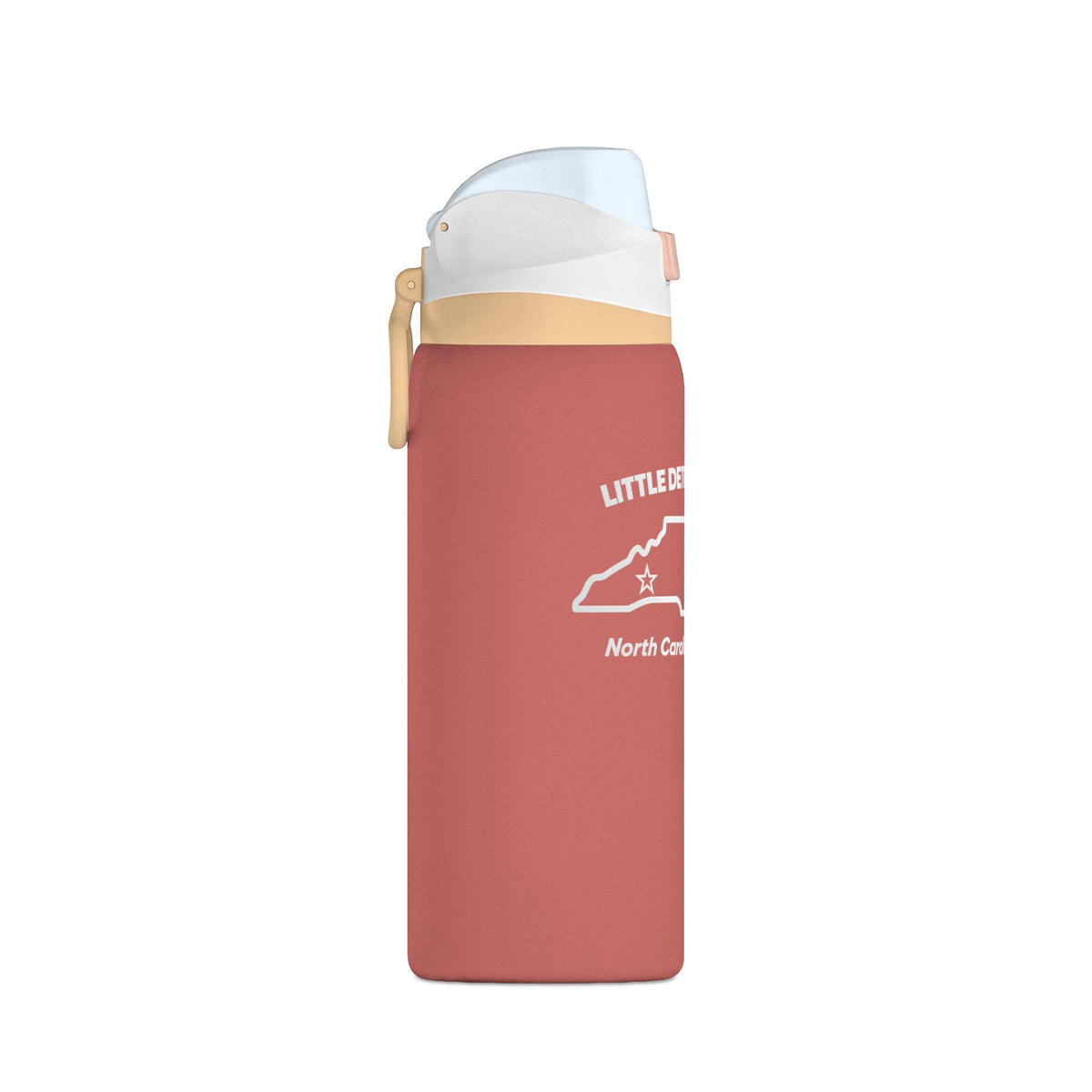 Little Detroit Region North Carolina 32oz Insulated Water Bottle