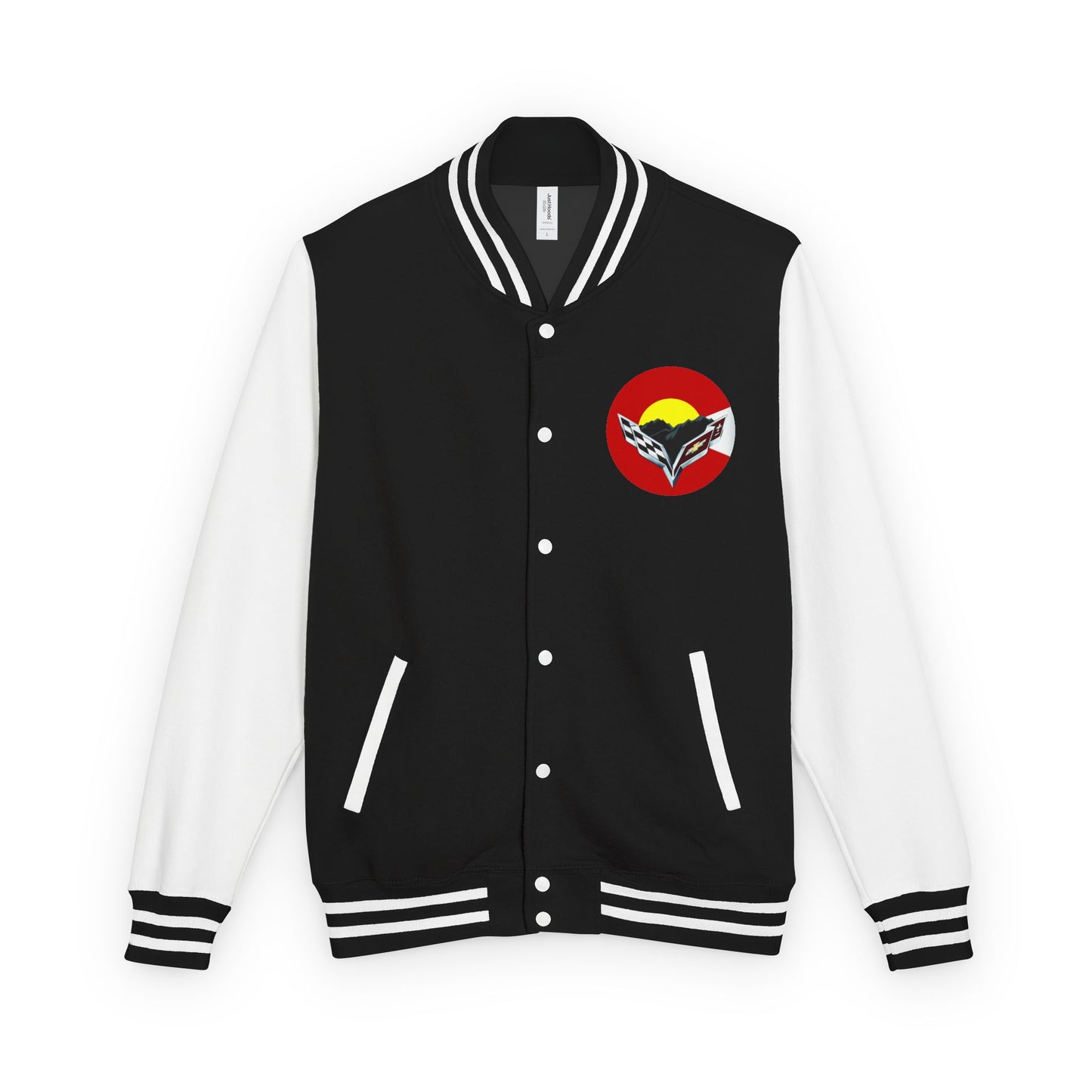 Central Colorado Corvette Club Varsity Letterman Jacket - Printed