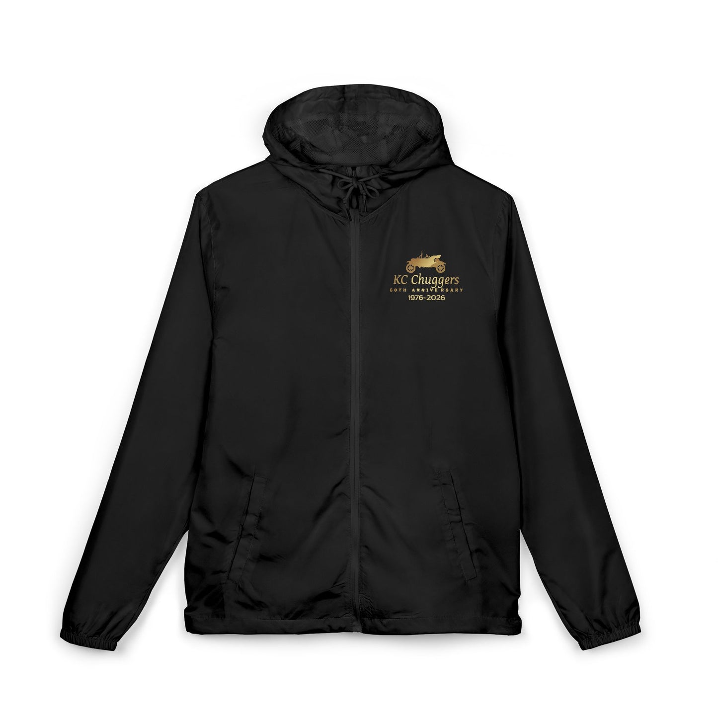 KC Chugging 50th Anniversary Logo Windbreaker Jacket — Chest Logo