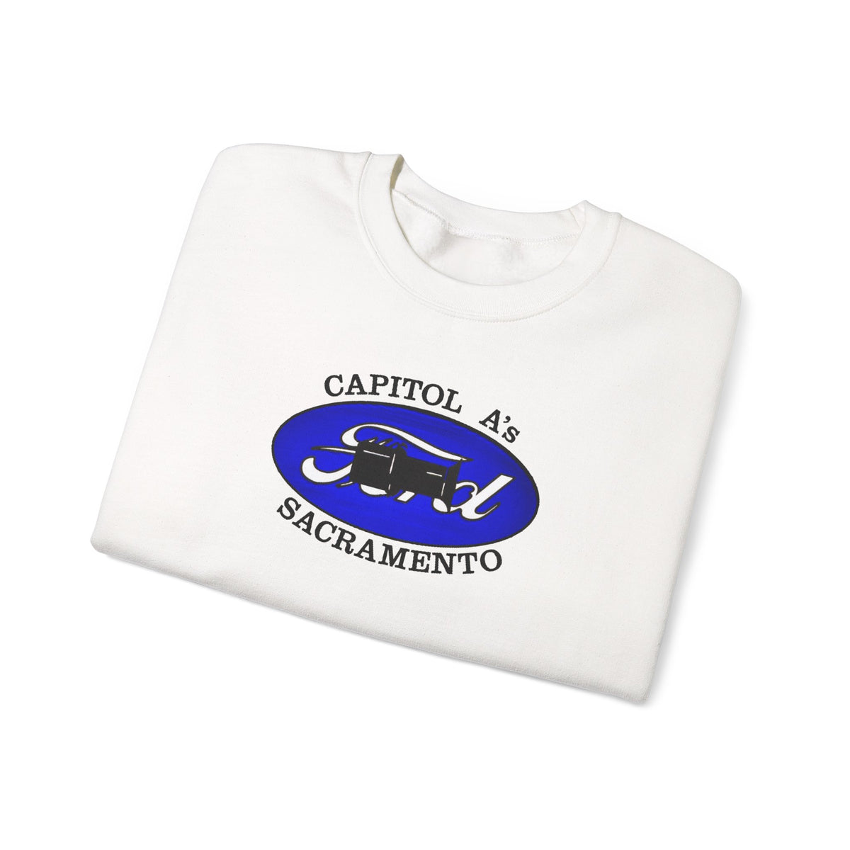 Capitol A's (front print) Unisex Heavy Blend™ Crewneck Sweatshirt