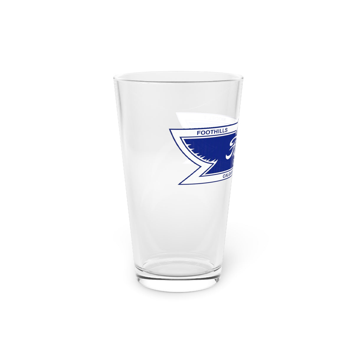 Foothills Model T Club Pint Glass — 16oz Glass