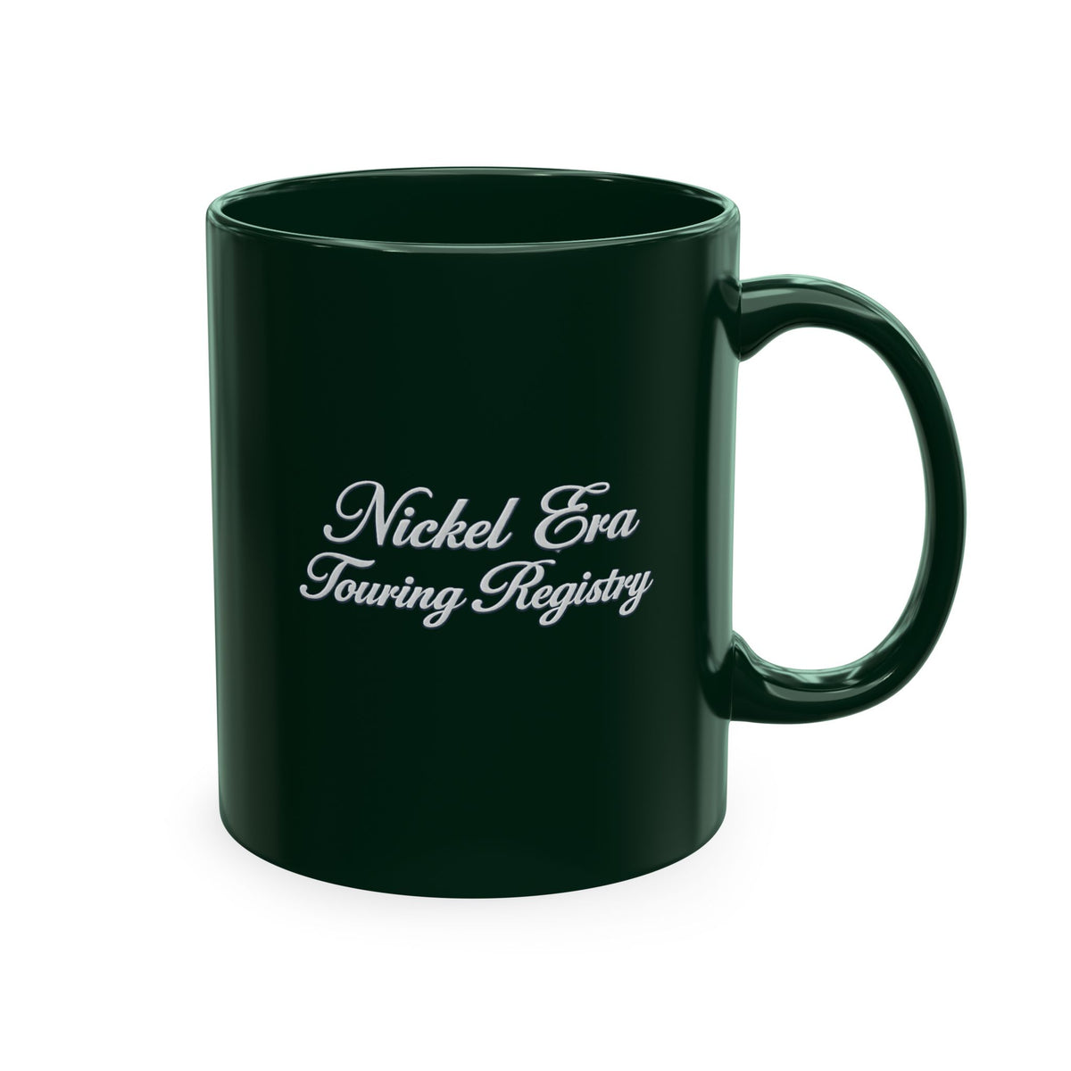 Nickel Era Touring Registry - Vintage Script Coffee Cup