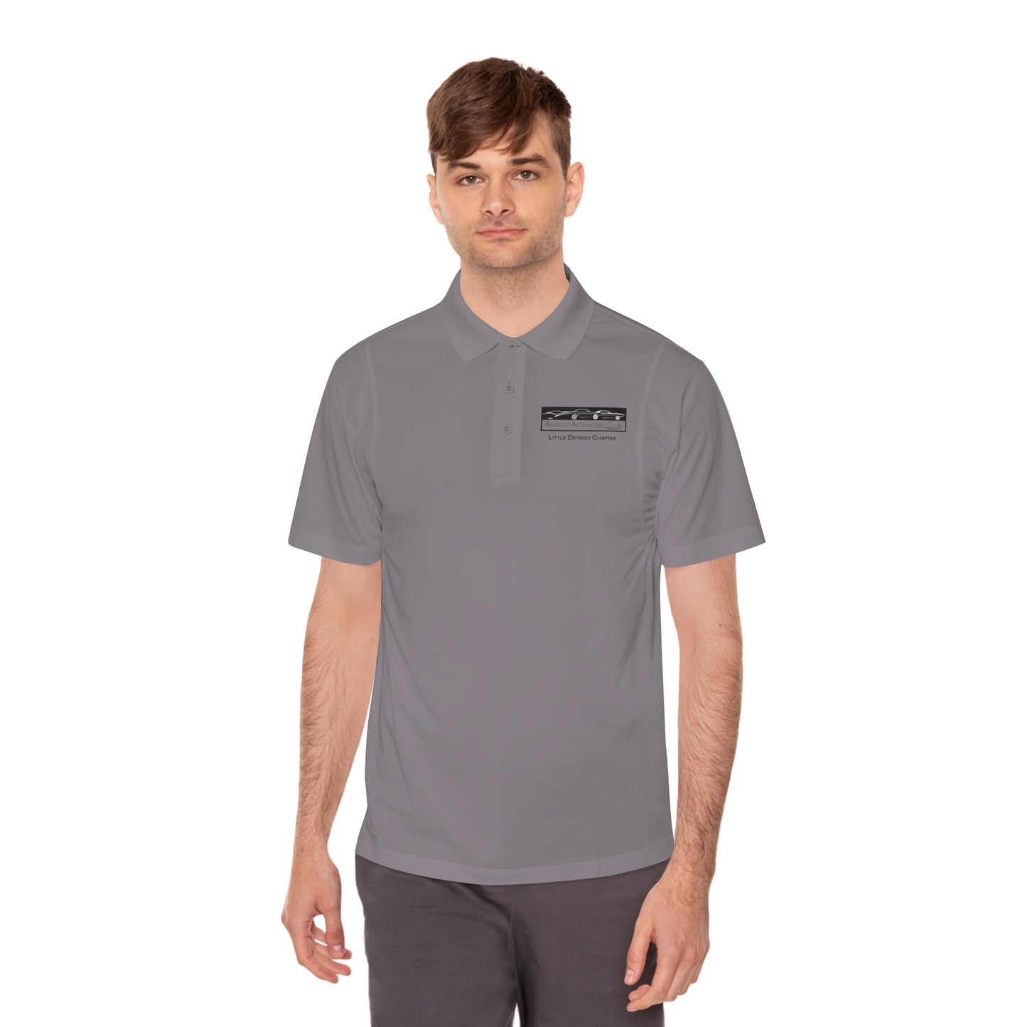 Little Detroit Chapter AACA Men's Sport Polo Shirt