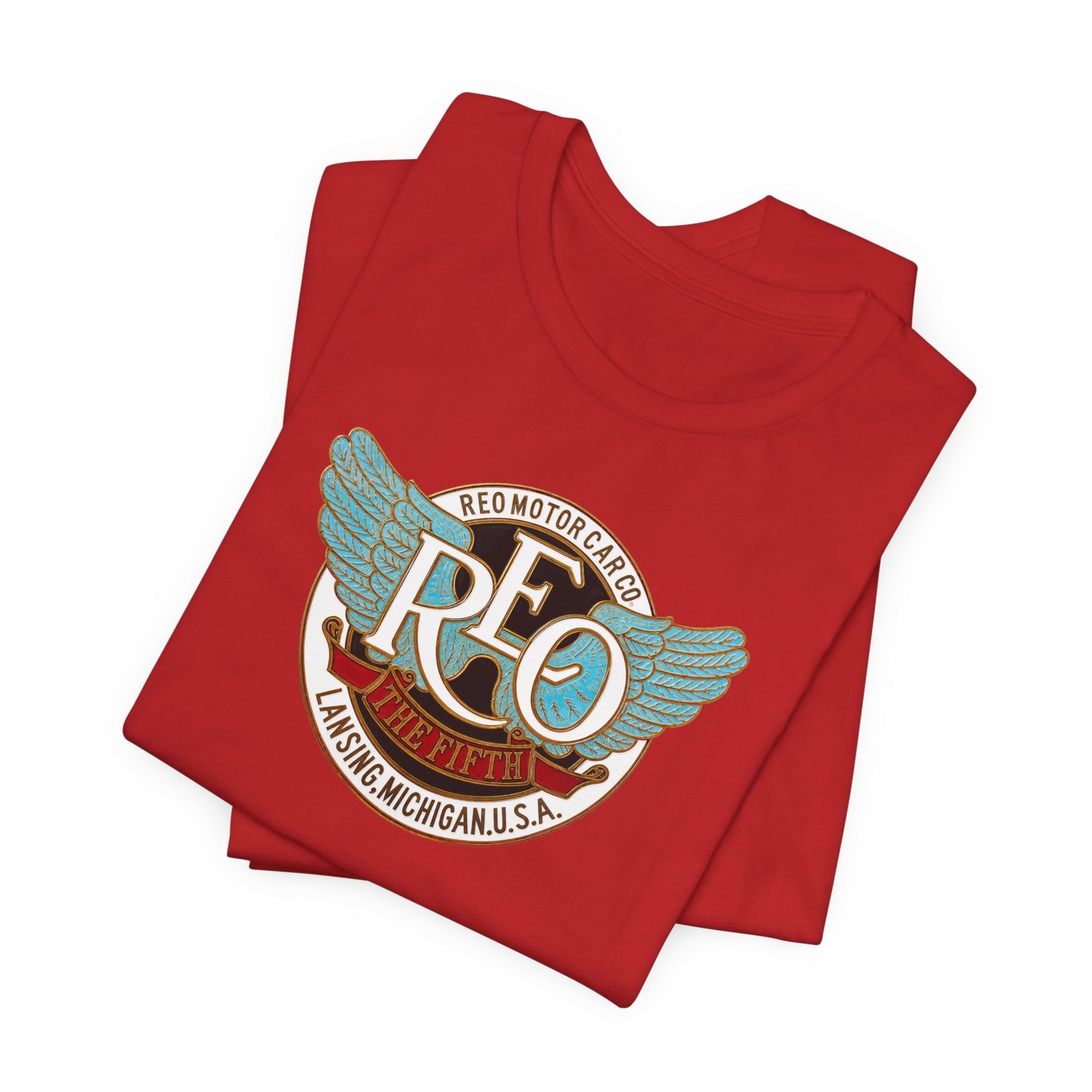 REO The Fifth 1912-1919 T‑Shirt — Retro Motor Club Graphic Tee