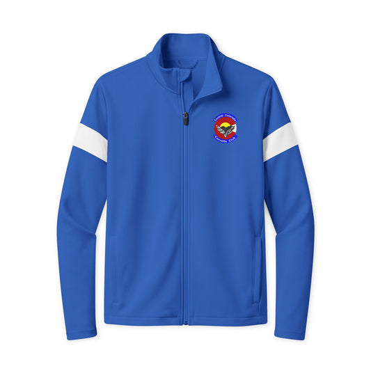 Central Colorado Corvette Club Full-Zip Jacket — Printed Direct to Film with Front and Back Logos
