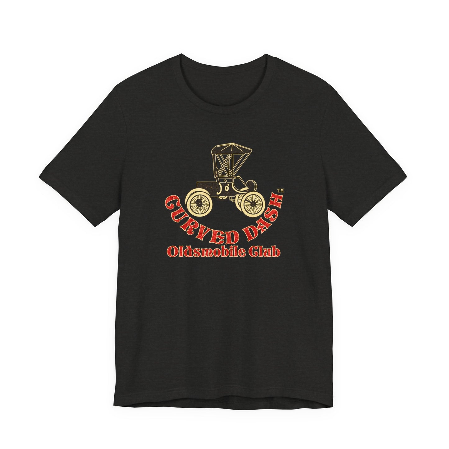 Curved Dash Oldsmobile Club T‑Shirt — Unisex Soft Short Sleeve Tee