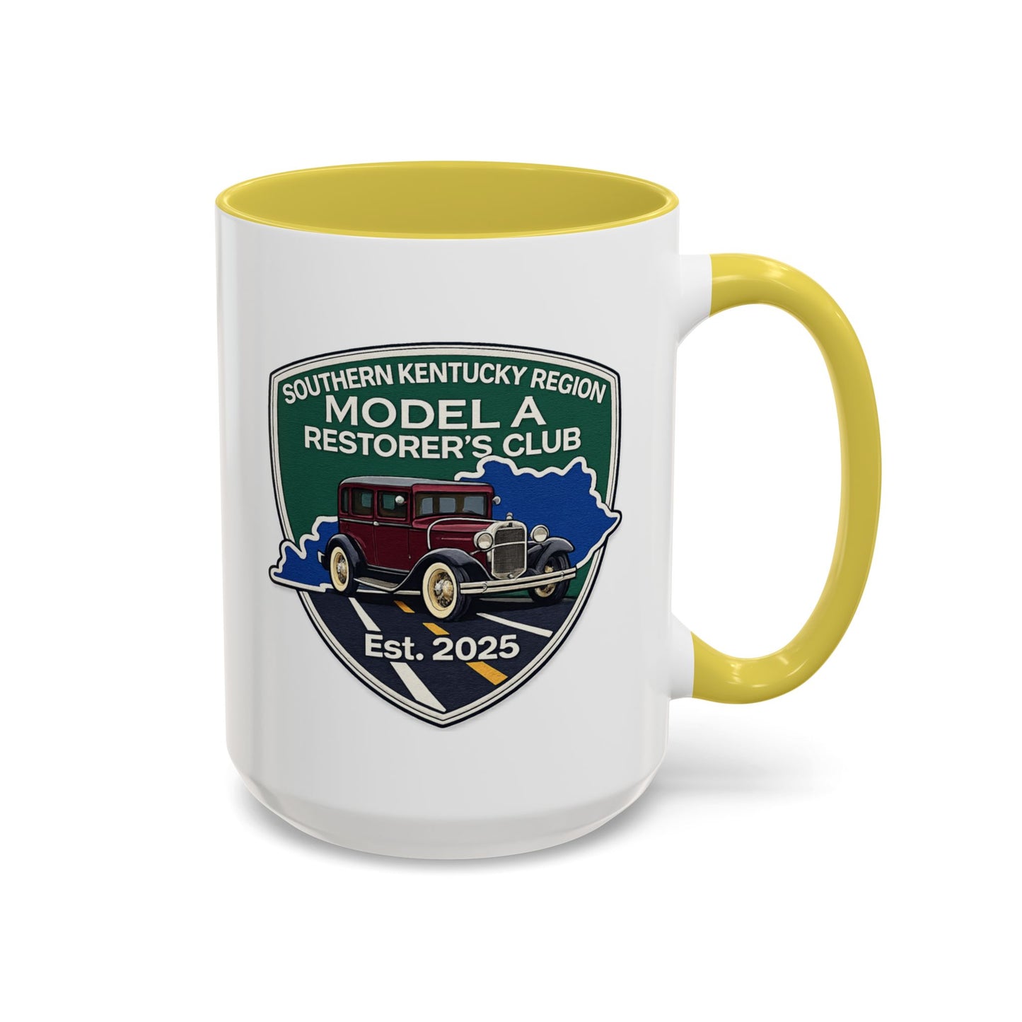 Southern Kentucky Region Model A Restorer's Club Club Mug — Southern Kentucky Region Est. 2025 (11oz/15oz)