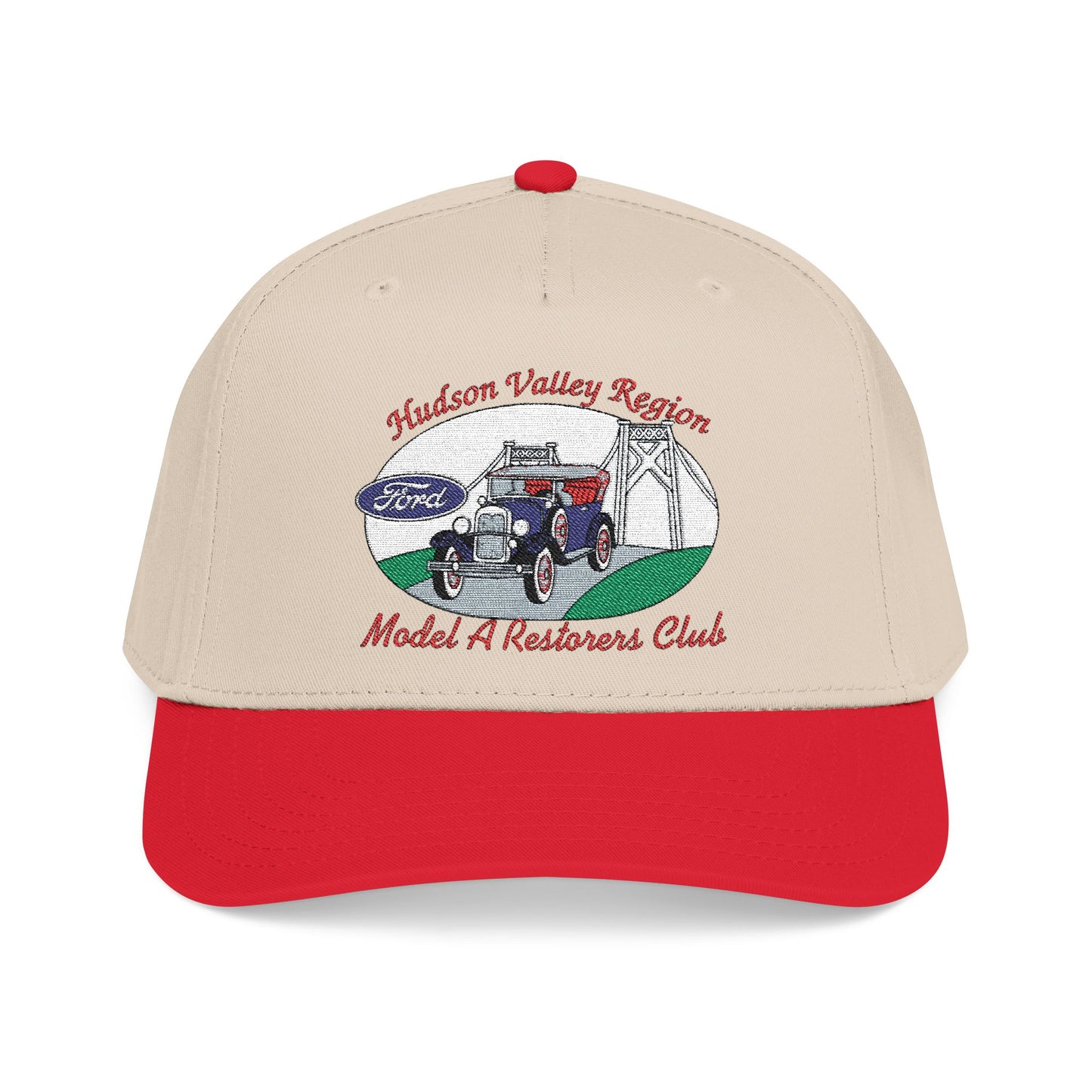 Hudson Valley Region Model A Restorers Club - Embroidered Mid Profile Baseball Cap