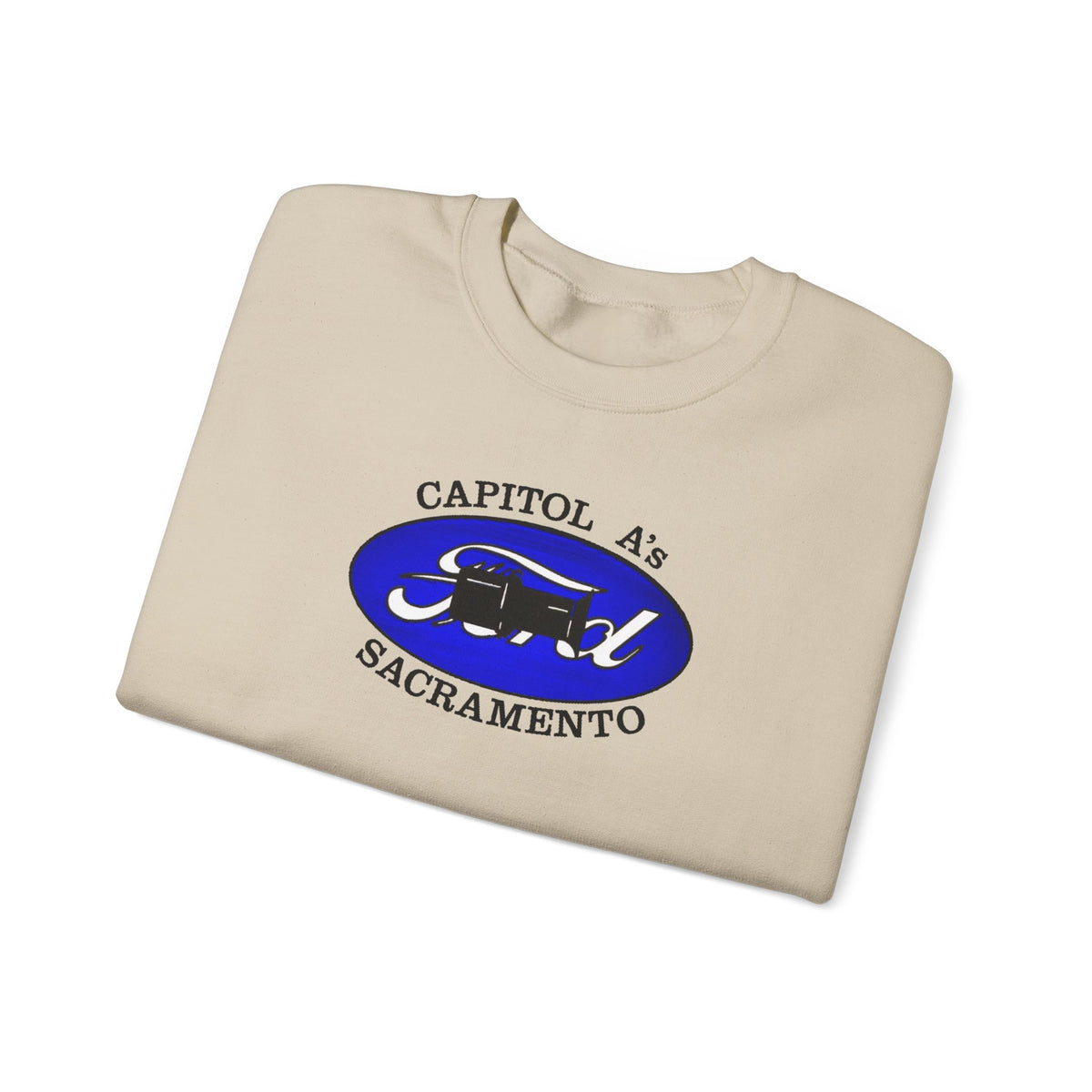 Capitol A's (front print) Unisex Heavy Blend™ Crewneck Sweatshirt
