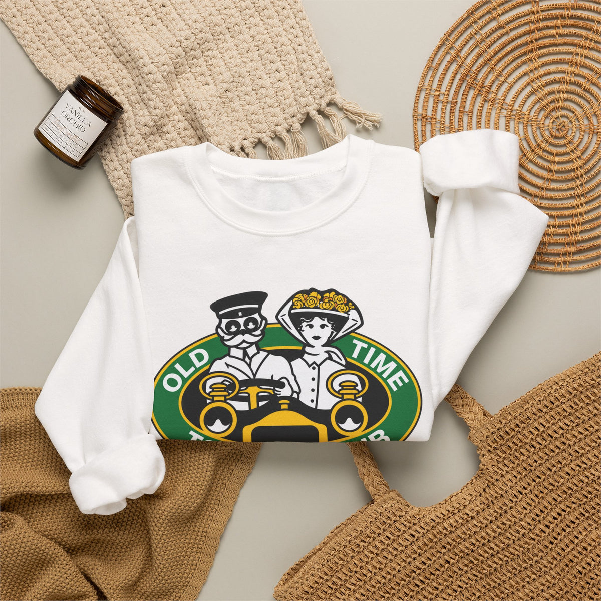 Old Time Touring Club Crewneck Sweatshirt - Unisex Heavy Blend™ Crewneck Sweatshirt