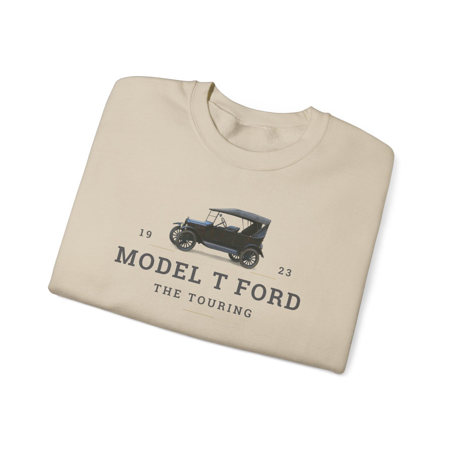 1923 Model T Ford Touring Crewneck Sweatshirt – Vintage Touring Car Graphic