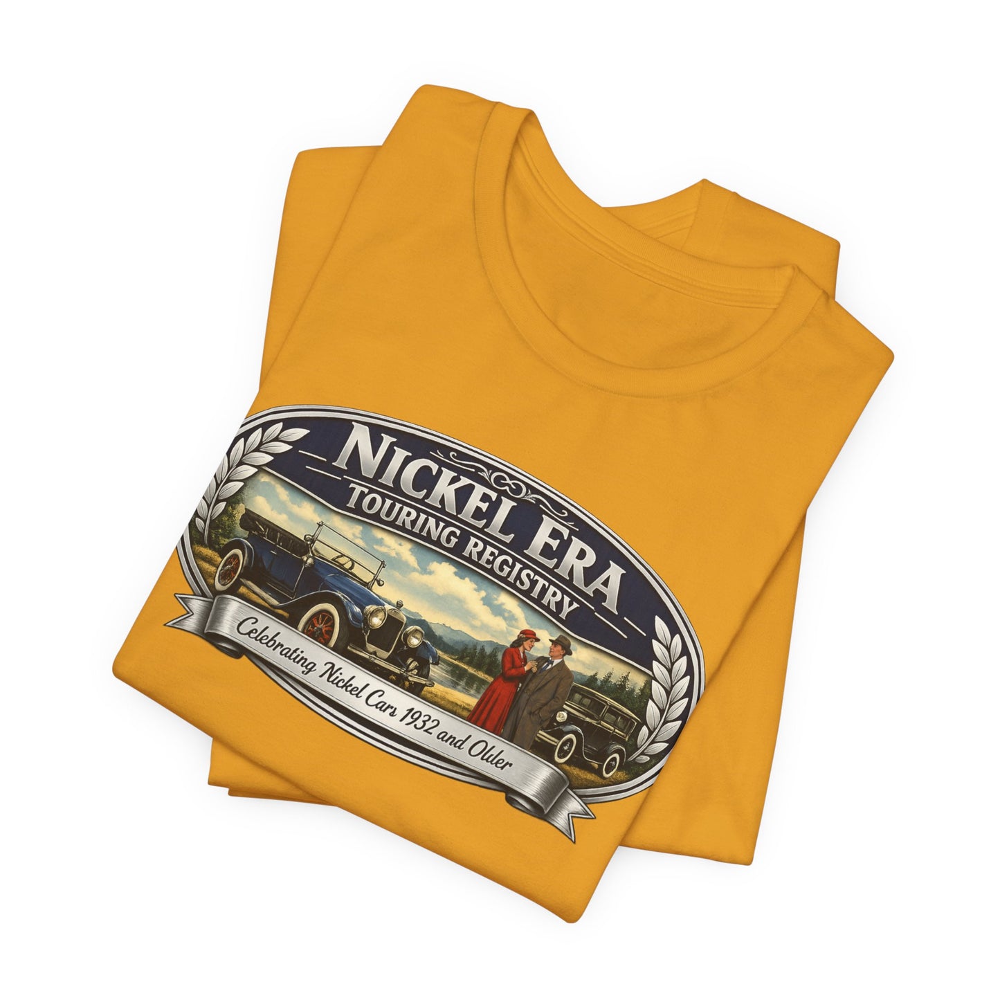 Nickel Era Touring Registry Vintage Car Tee