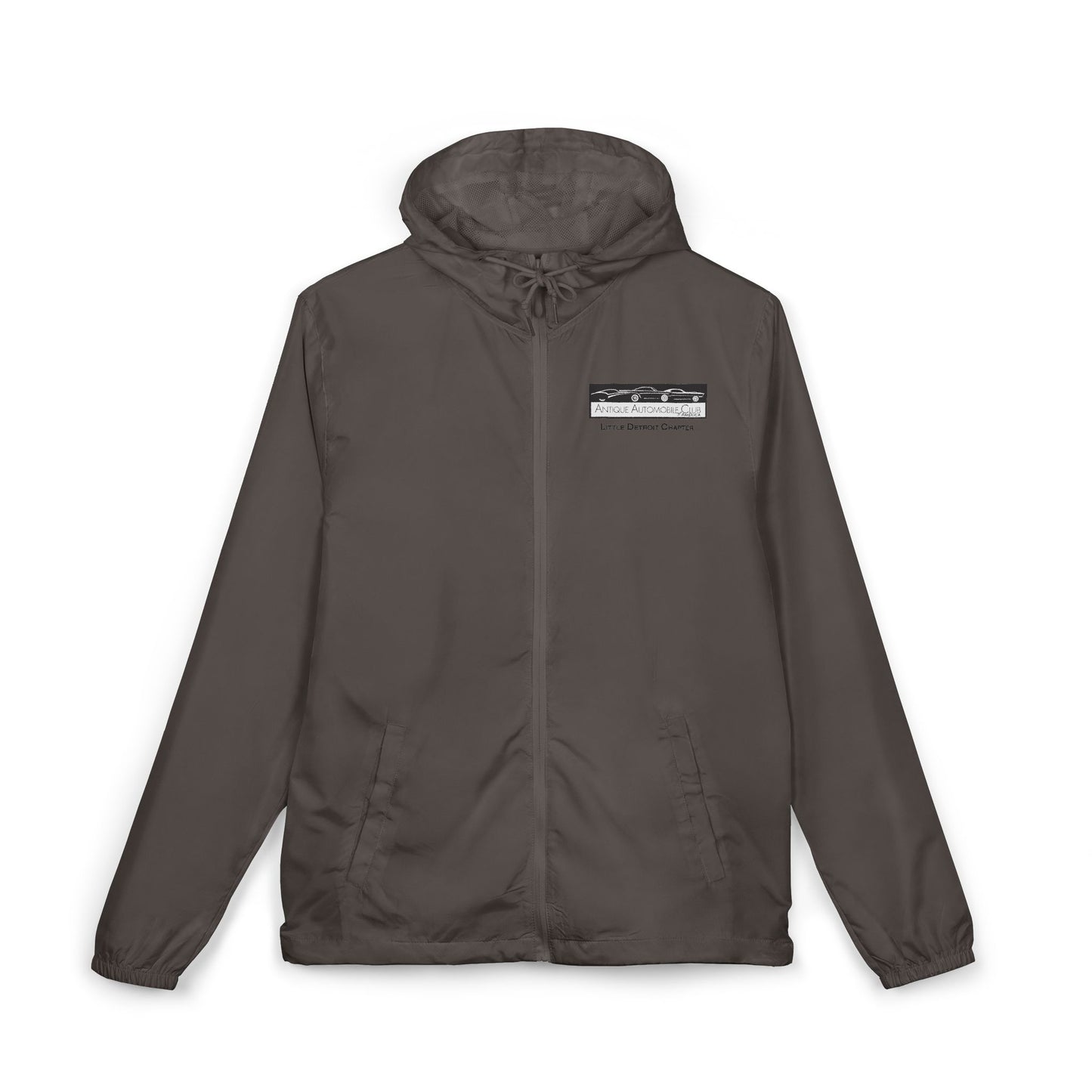 Little Detroit Chapter AACA Windbreaker Jacket — Front and Back Logos