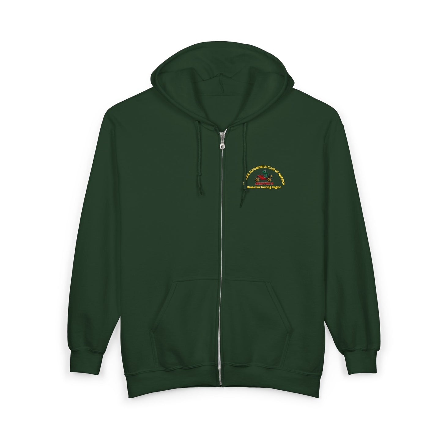 Snapper's Brass and Gas Touring Region Full-Zip Hoodie with Small Embroidered Logo