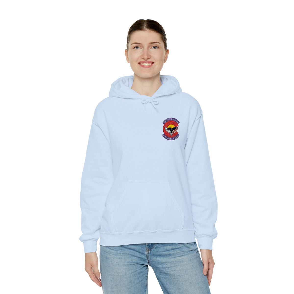 Central Colorado Corvette Club Embroidered Hoodie