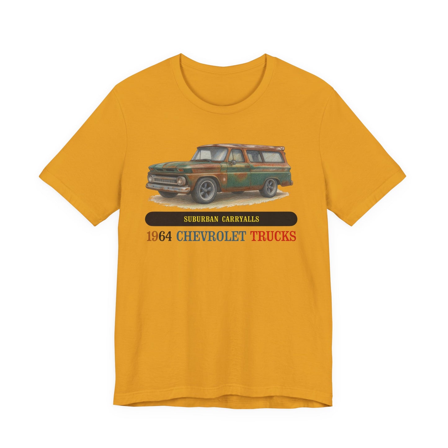 1964 Chevrolet Suburban Carryall T-Shirt — Vintage Classic Car Tee