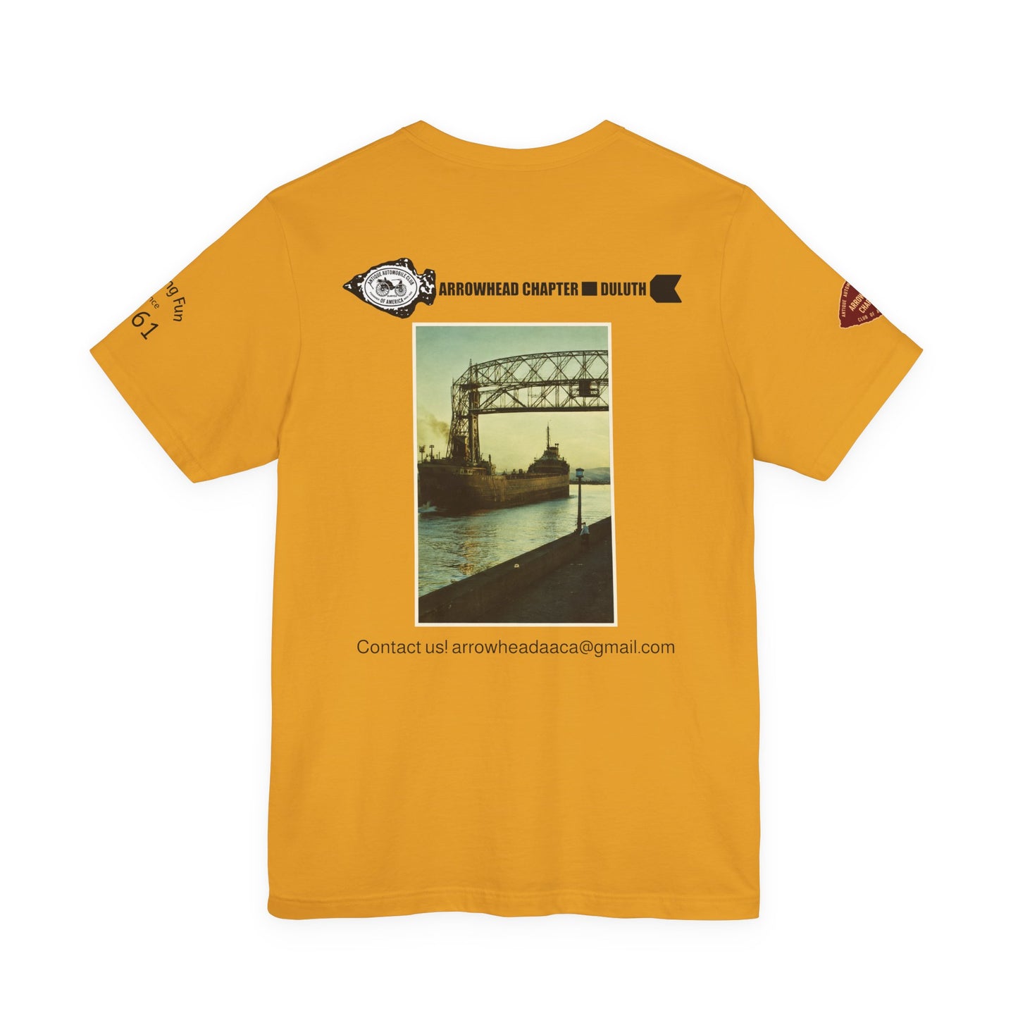 Arrowhead Chapter Tee — "Come Tour, Eat Laugh With Us" Vintage Club Shirt