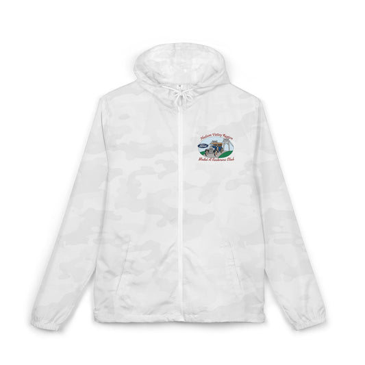 Hudson Valley Region Model A Restorers Club Windbreaker Jacket - Front and Back Logos