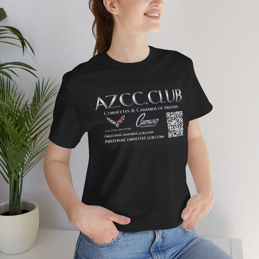 AZCC Club Logo T‑Shirt — Arizona Club Tee with QR Code