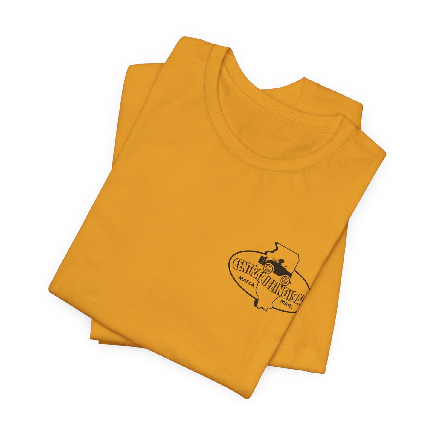 Central Illinois A's Small Logo T-Shirt — Unisex Jersey Short Sleeve Tee