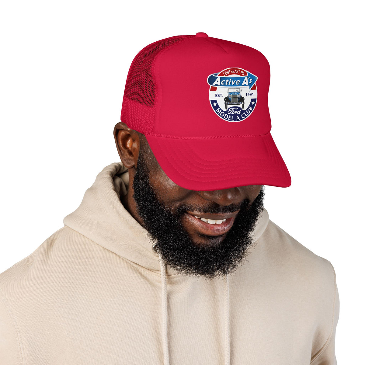 Active A's Ford Model A Club Printed Trucker Hat