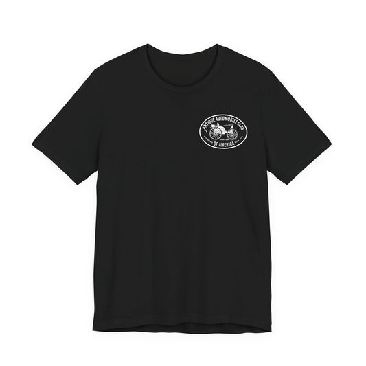 Shenandoah Region AACA Tee — Small AACA Front Logo and Large Shenandoah Region AACA Back Logo