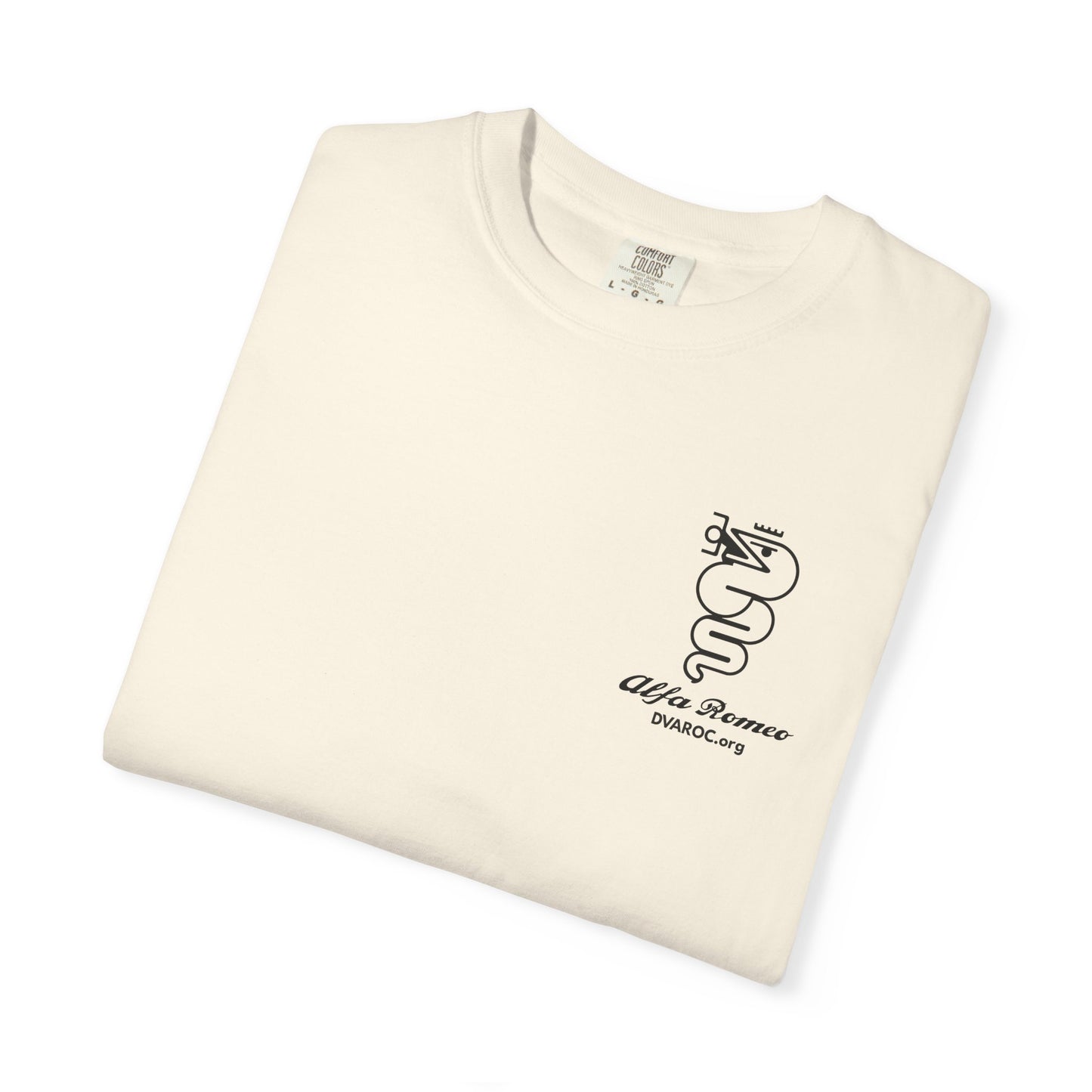 DVAROC.org Alfa Romeo T-Shirt — Chest Graphic