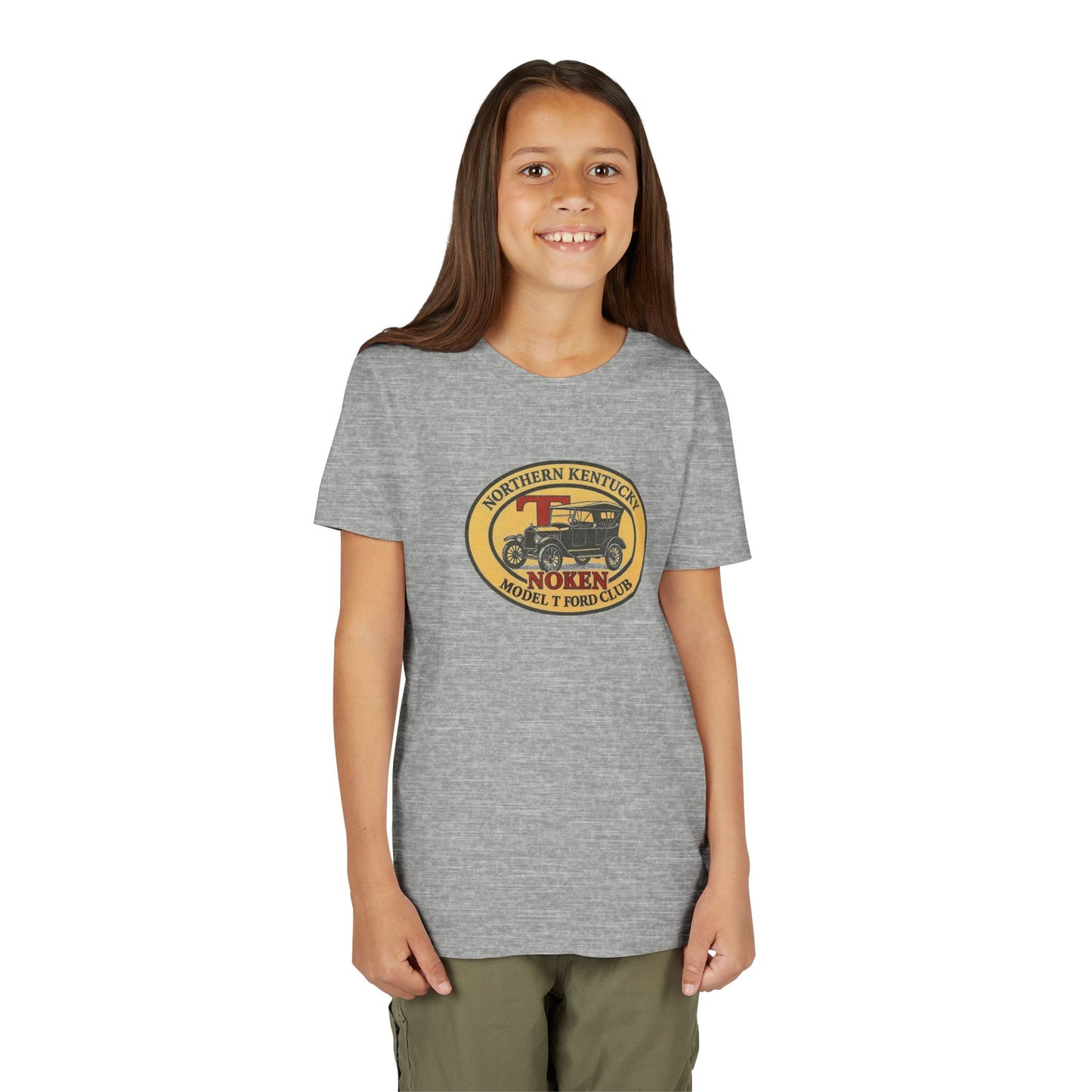 Northern Kentucky Model T Ford Club (NOKEN) Vintage Car Logo - Youth Tee