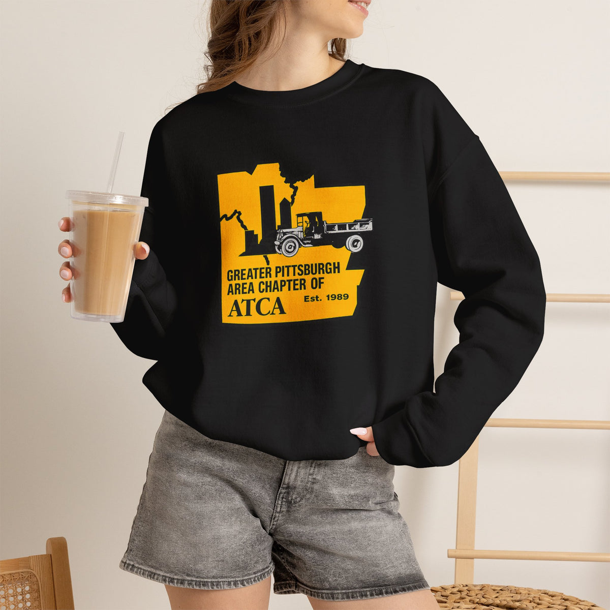 Greater Pittsburgh Area Chapter of ATCA Crewneck Sweatshirt – Unisex Heavy Blend™ Crewneck Sweatshirt