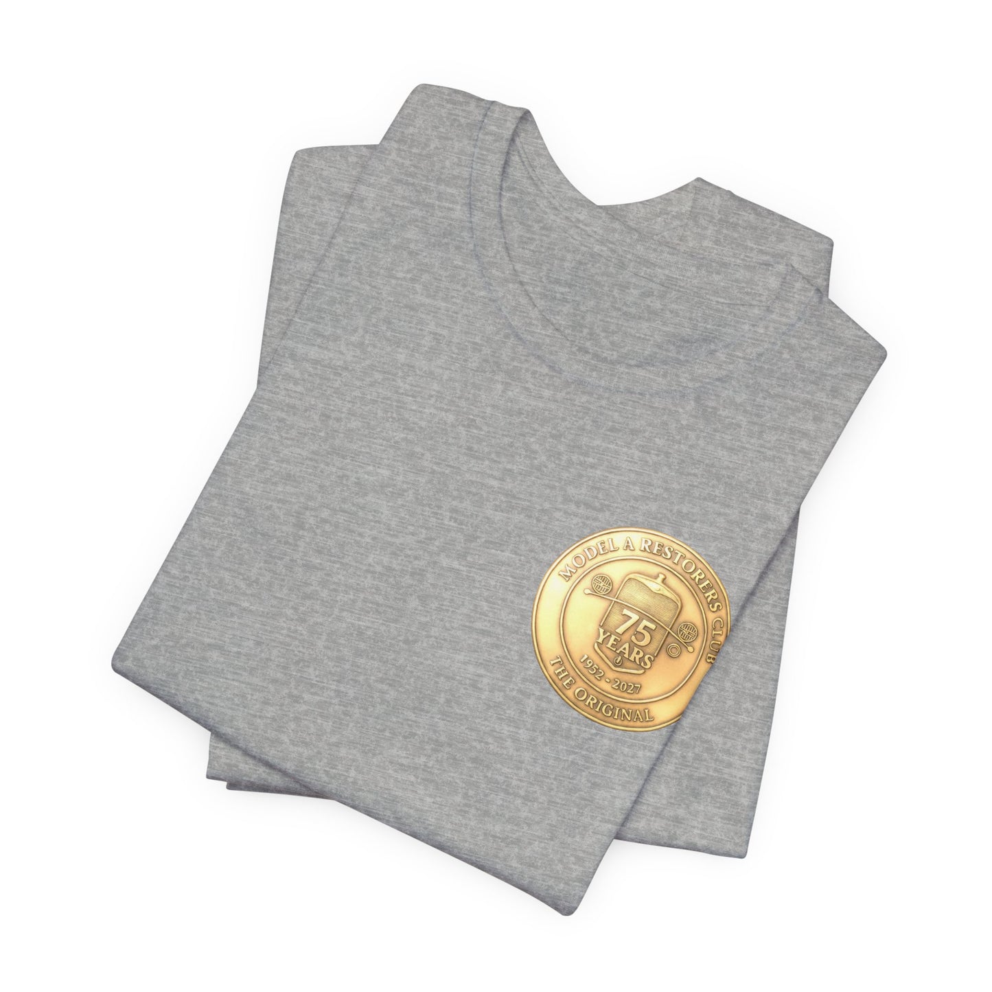 MARC 75th Anniversary Gold Chest Emblem T-Shirt