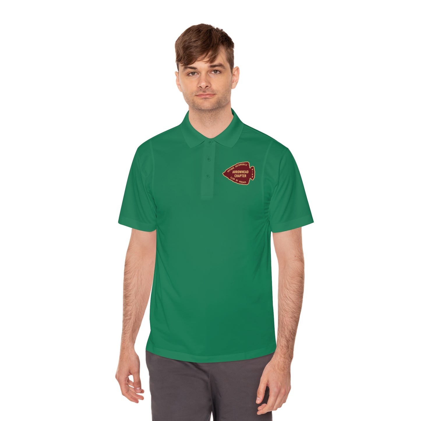 Arrowhead Chapter AACA Men's Polo Shirt  — Casual Sports Top