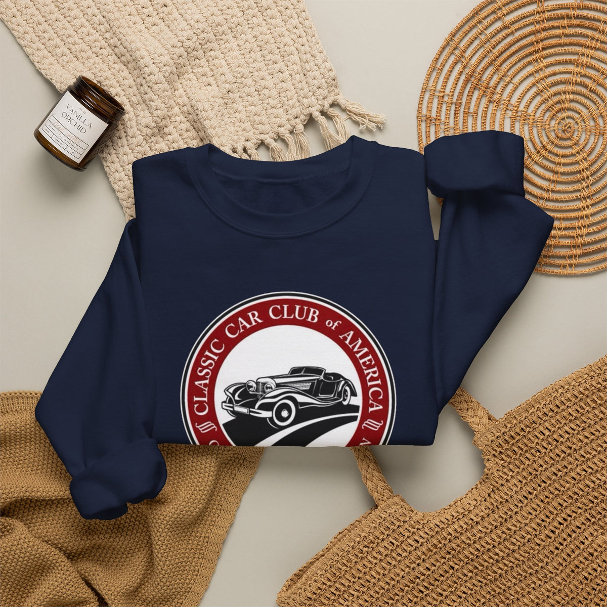 Classic Car Club of America Greater Illinois Region — Unisex Heavy Blend™ Crewneck Sweatshirt