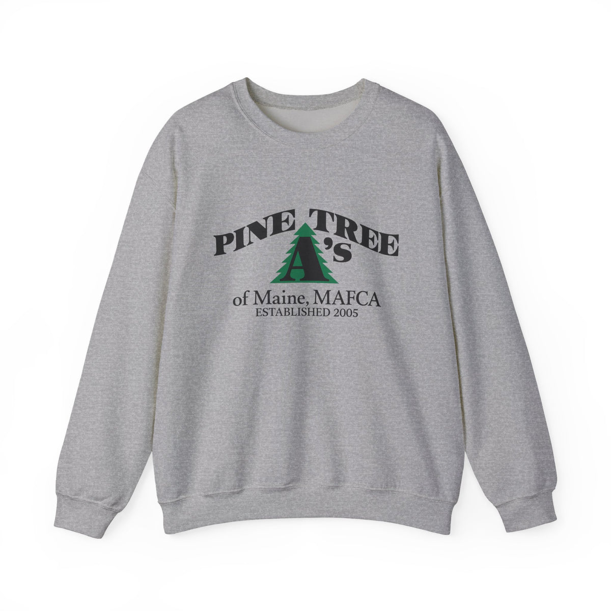 Pine Tree A's of Maine, MAFCA — Unisex Heavy Blend™ Crewneck Sweatshirt