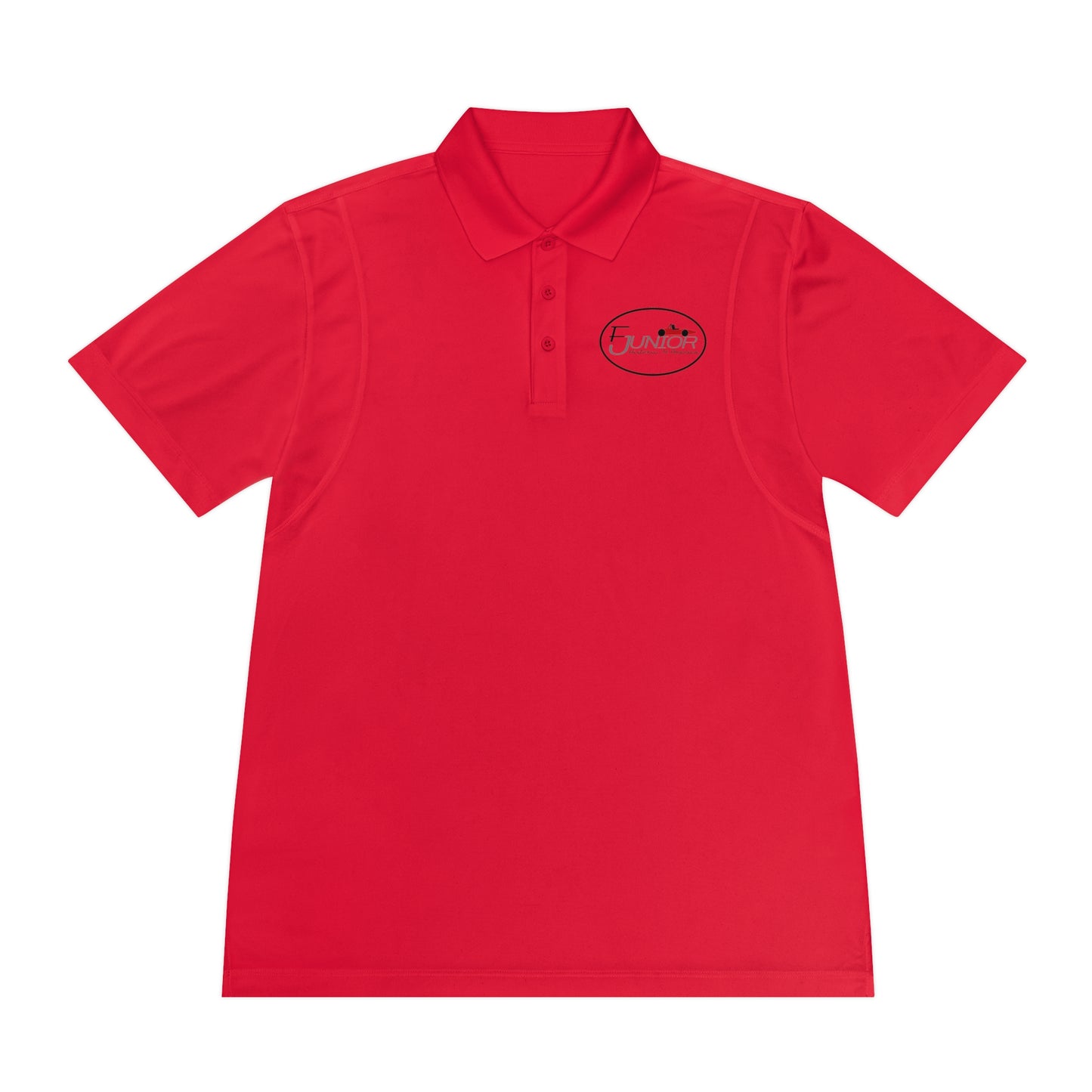 F Junior Historic N. America Men's Sport Polo Shirt — Printed Small Chest Logo Performance Polo