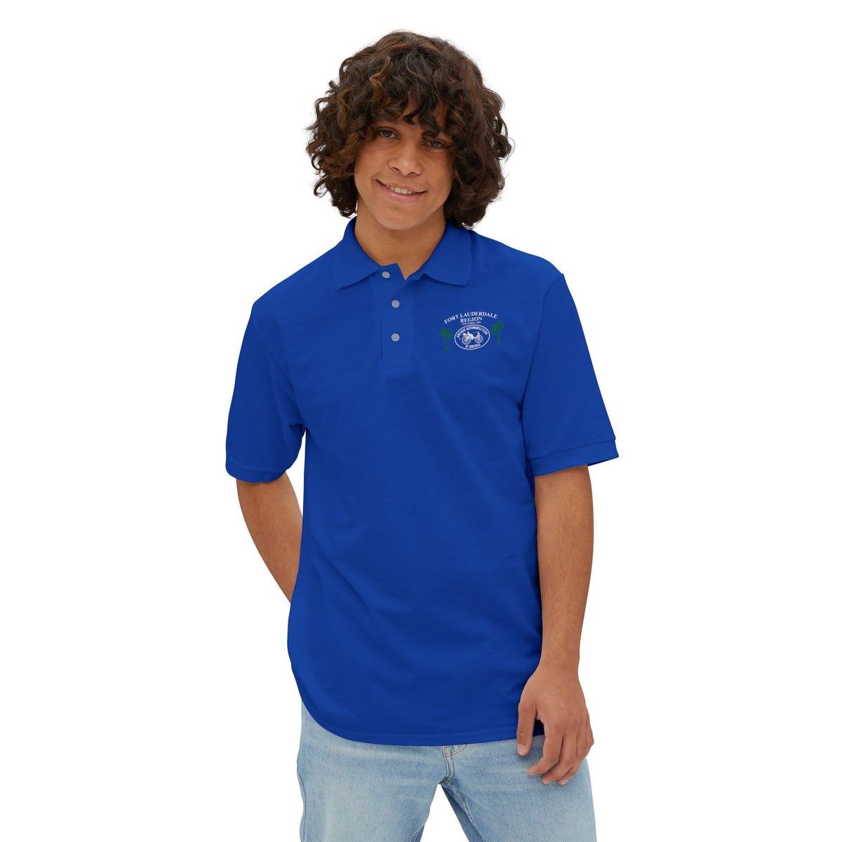Fort Lauderdale Region AACA Men's Cotton Polo Shirt