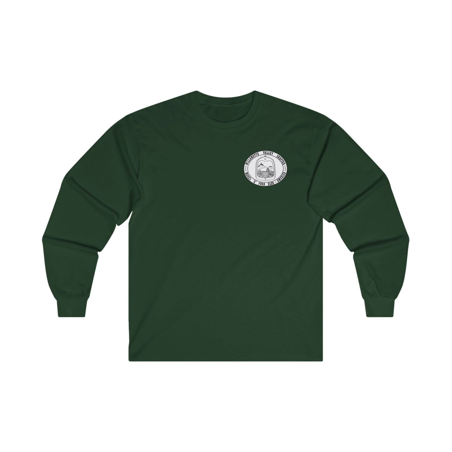 Willamette Valley Chapter MAFCA (front and back logo) Unisex Long Sleeve Tee - Adventure Valley Graphics