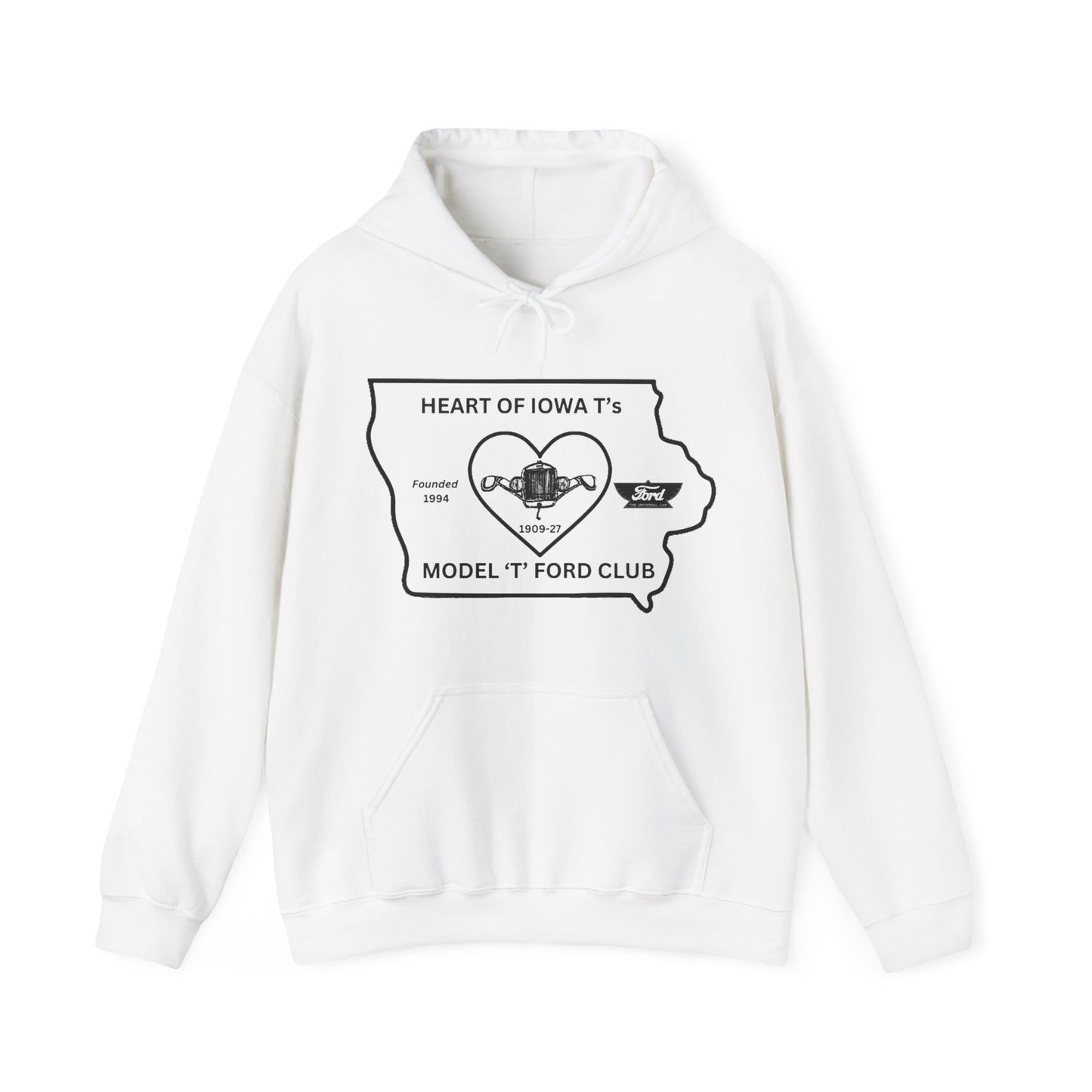 Heart of Iowa T's Unisex Heavy Blend™ Hooded Sweatshirt