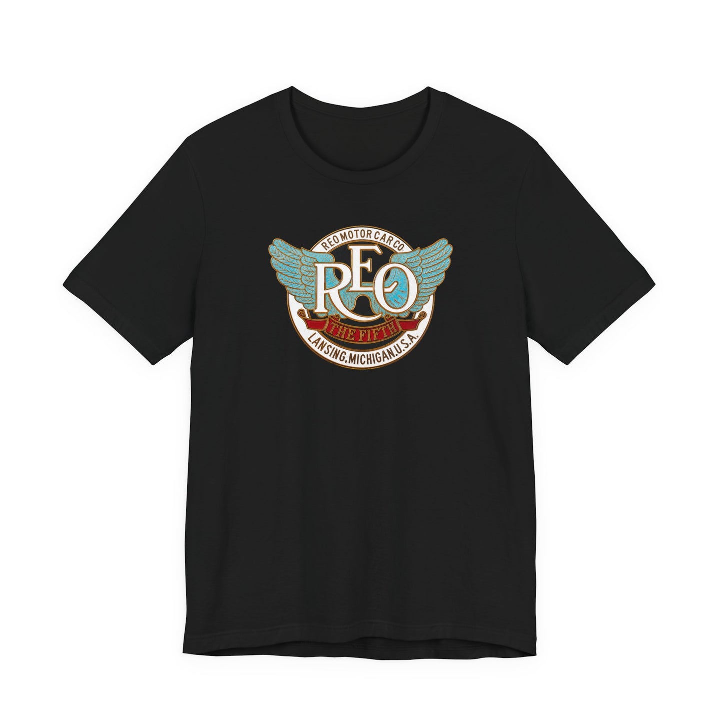 REO The Fifth 1912-1919 T‑Shirt — Retro Motor Club Graphic Tee
