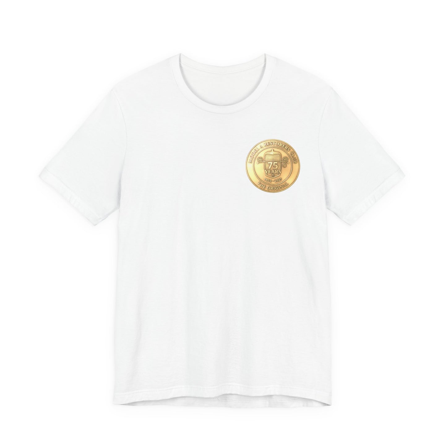 MARC 75th Anniversary Gold Chest Emblem T-Shirt