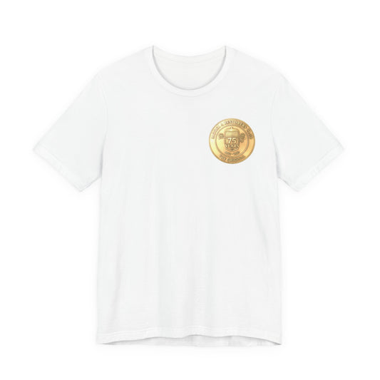 MARC 75th Anniversary Gold Chest Emblem T-Shirt
