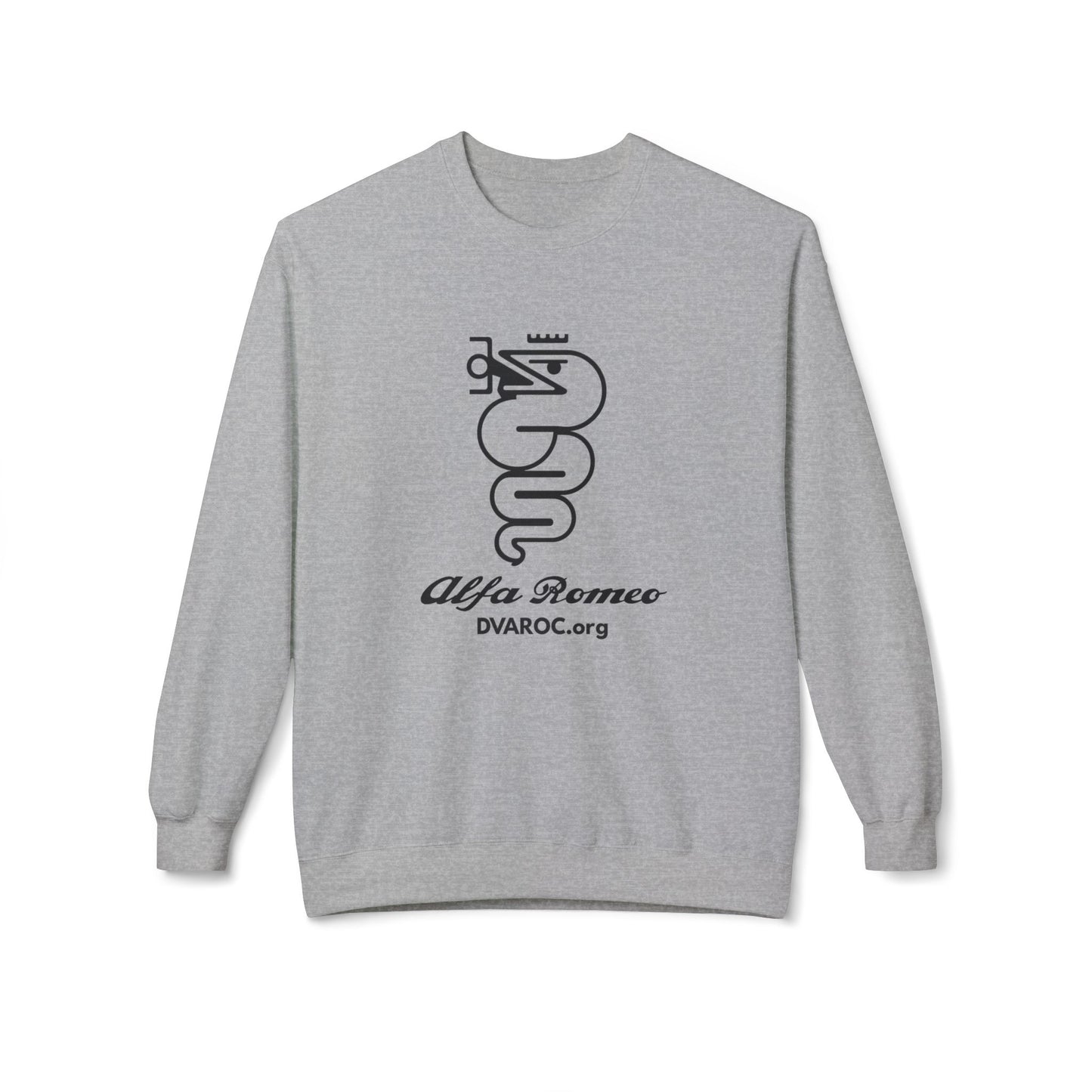 DVAROC.org Alfa Romeo Crest Sweatshirt — Crewneck