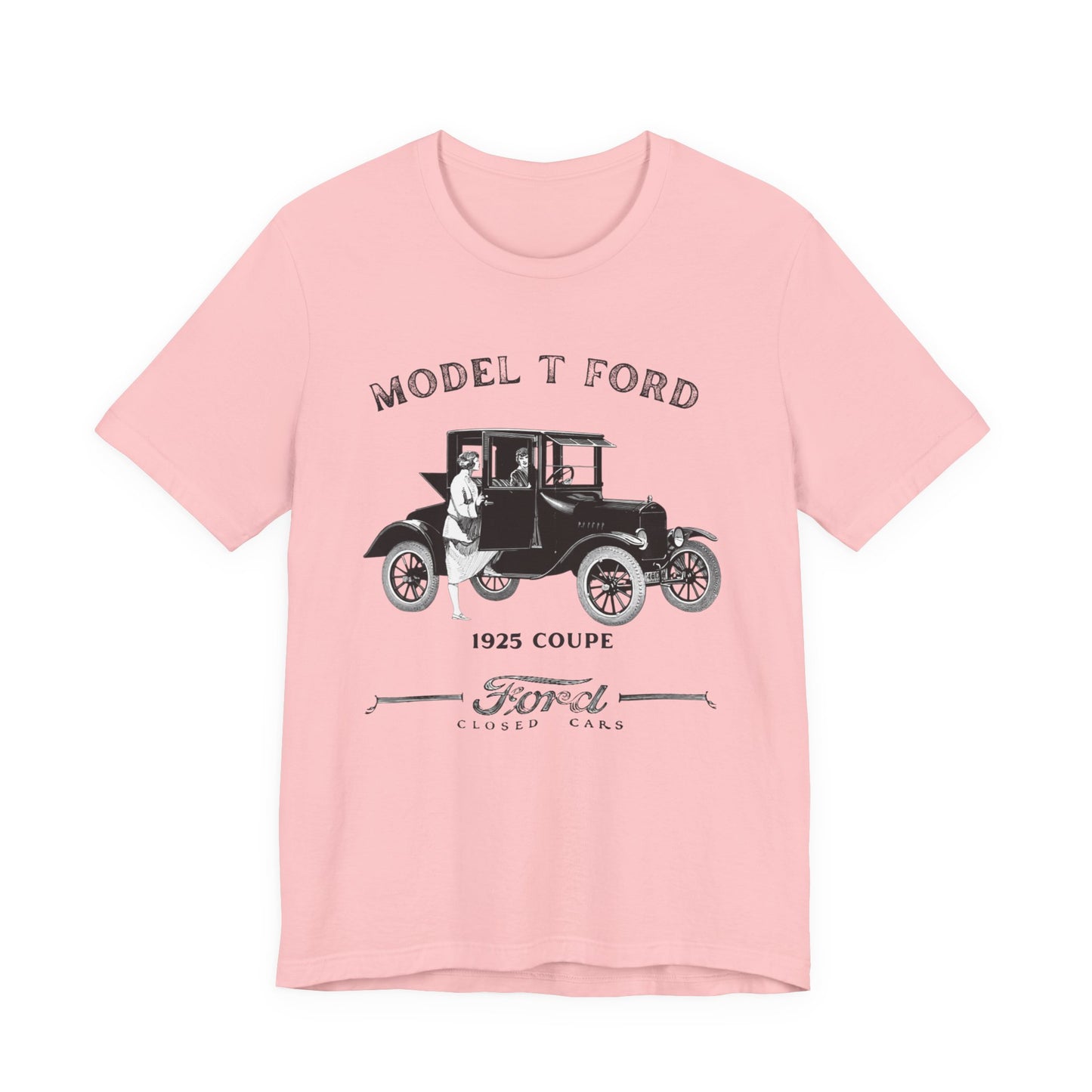 1925 Model T Ford Coupe - Classic Car Unisex Jersey Short Sleeve