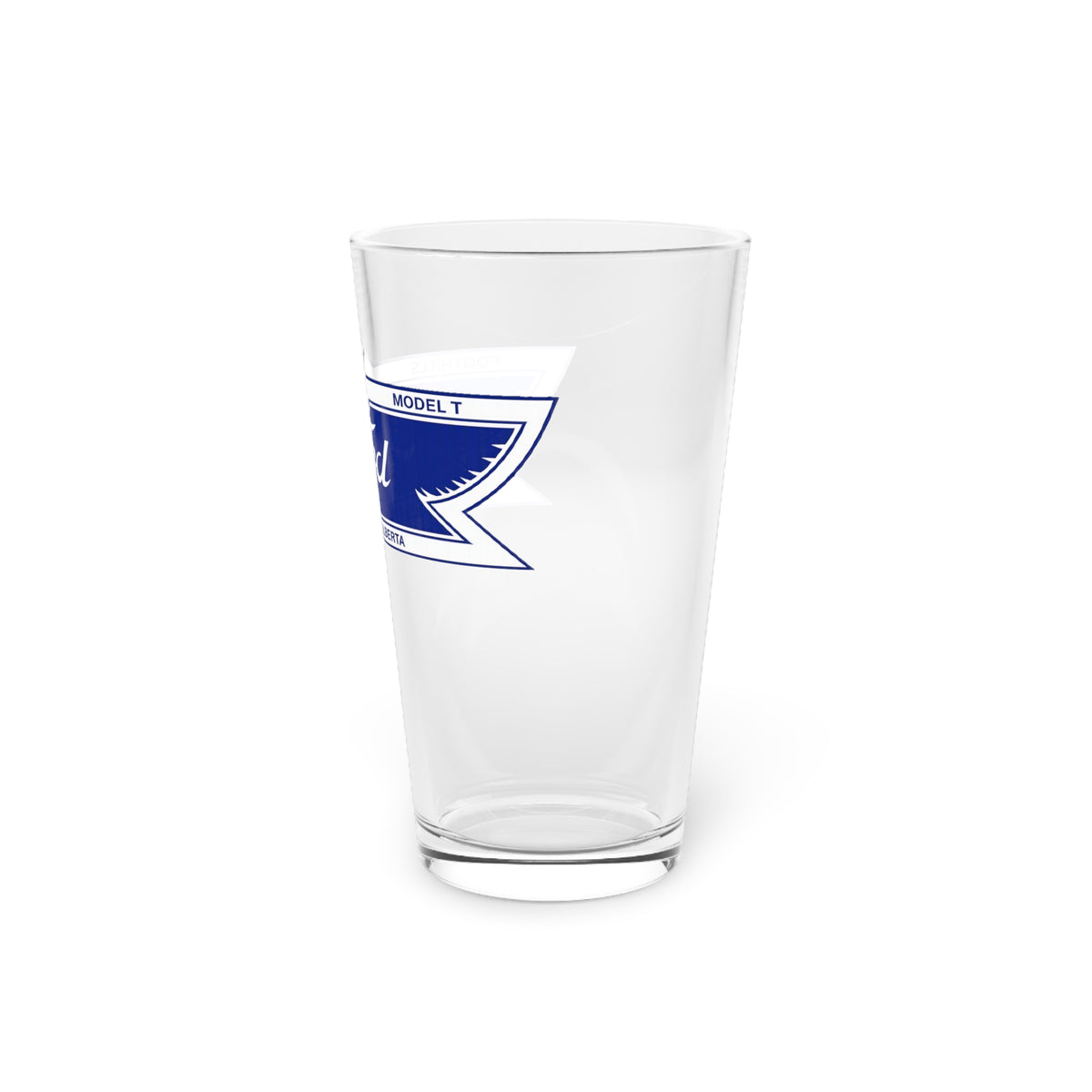 Foothills Model T Club Pint Glass — 16oz Glass