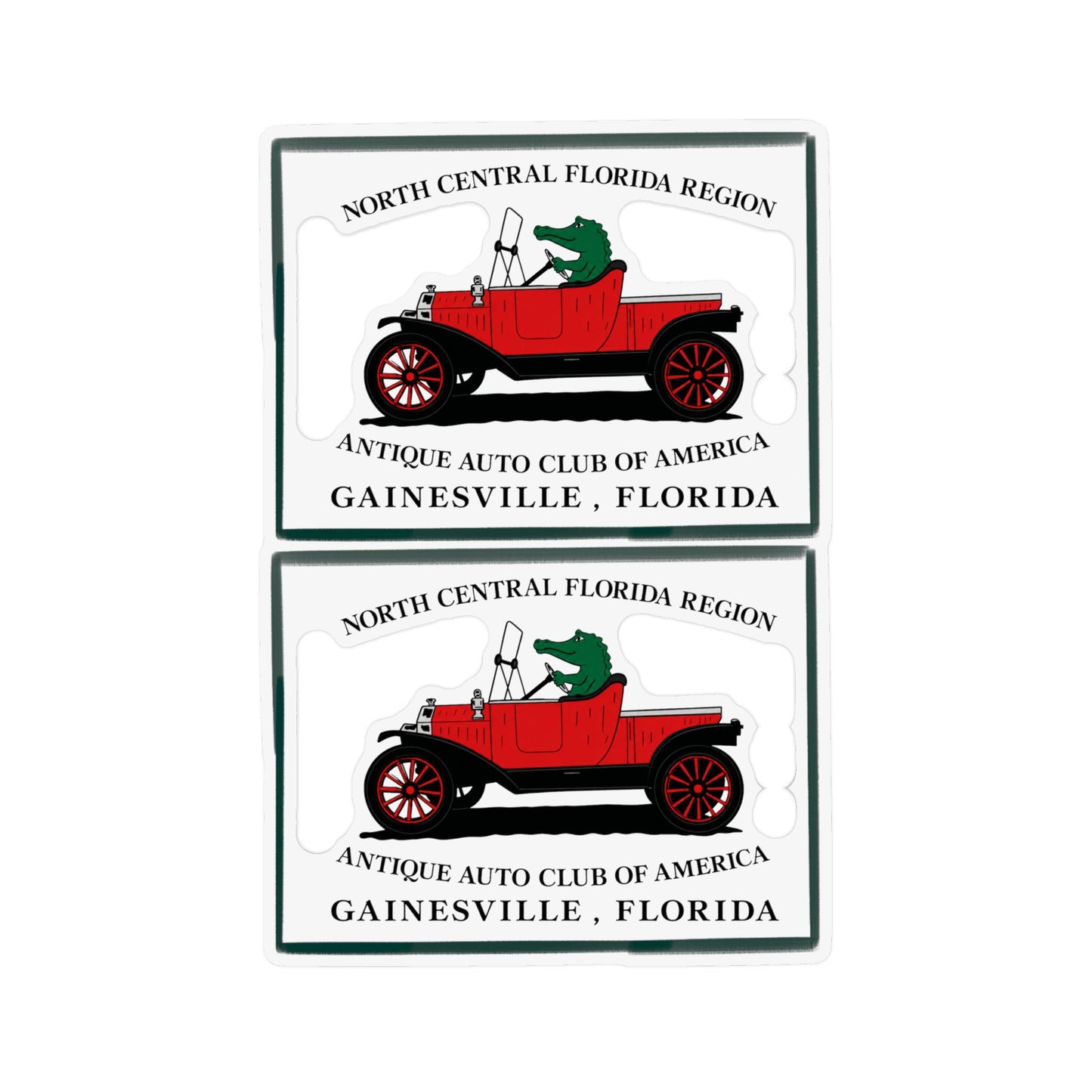 North Central Florida Region AACA Magnets - Two Large Car or Trailer Magnets approximately 12" x 22"