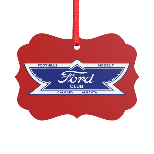 Foothills Model T Club Aluminum Ornament