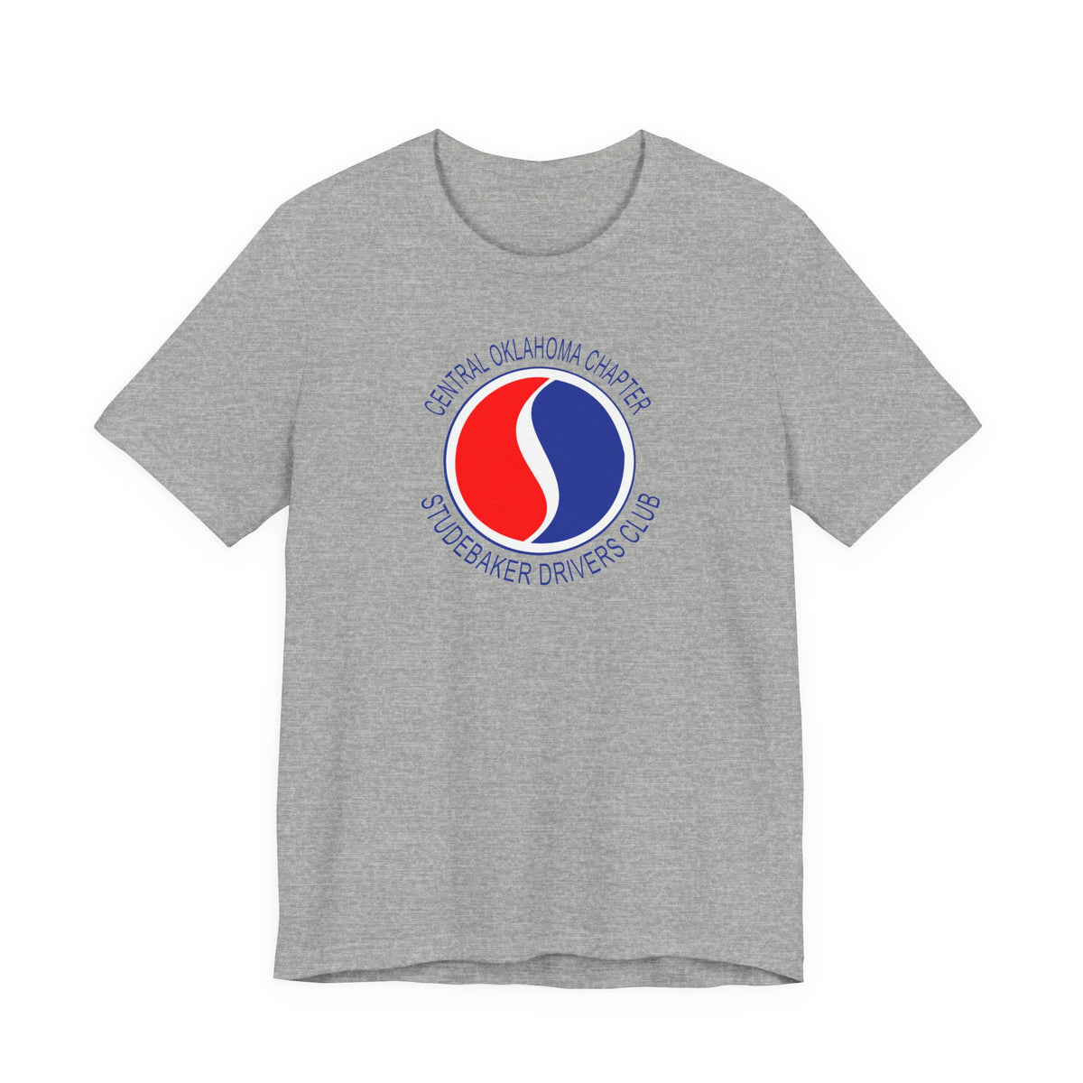 Central Oklahoma Chapter Studebaker Drivers Club T‑Shirt — Unisex Soft Short Sleeve Tee